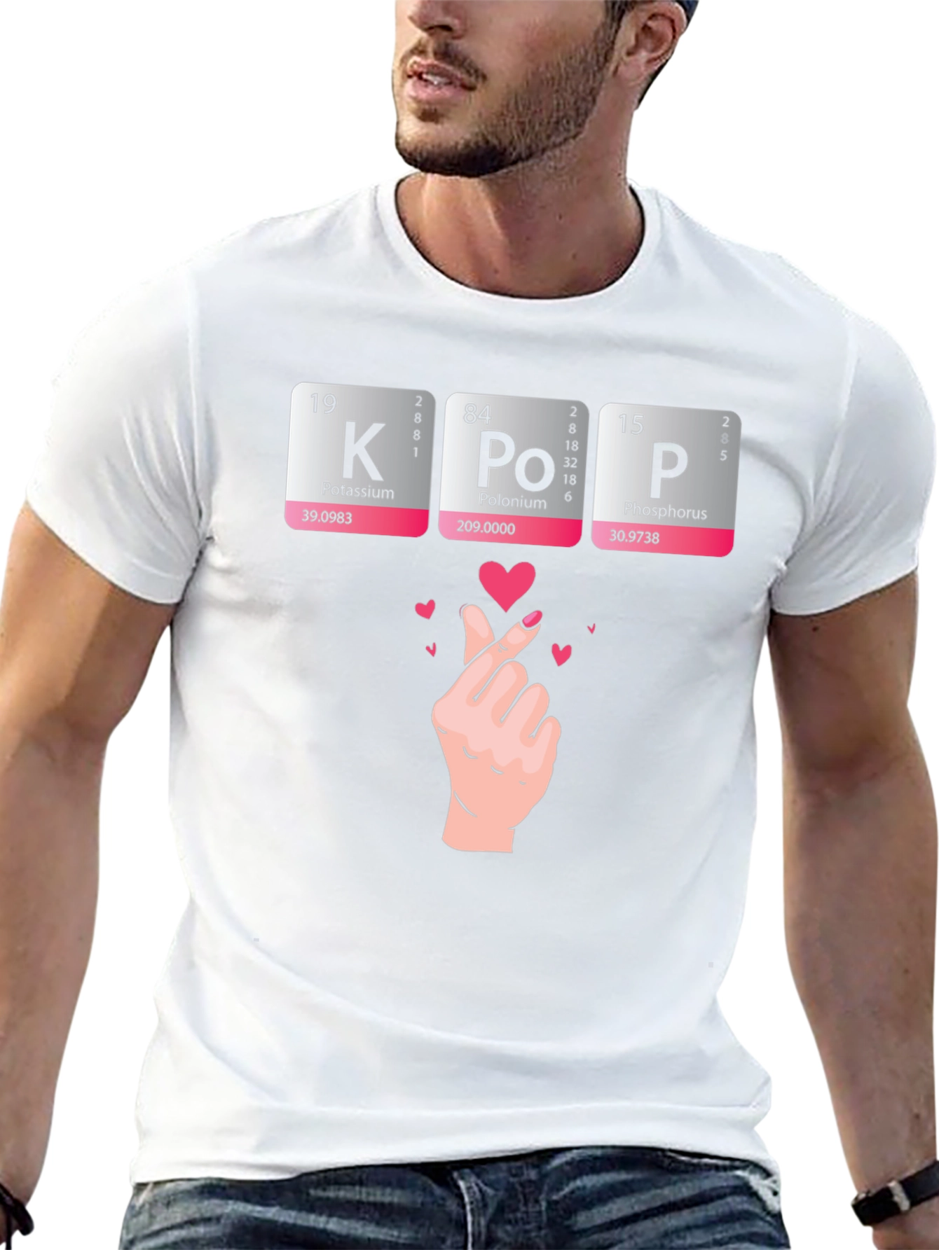 KPOP Periodic Table T-Shirt