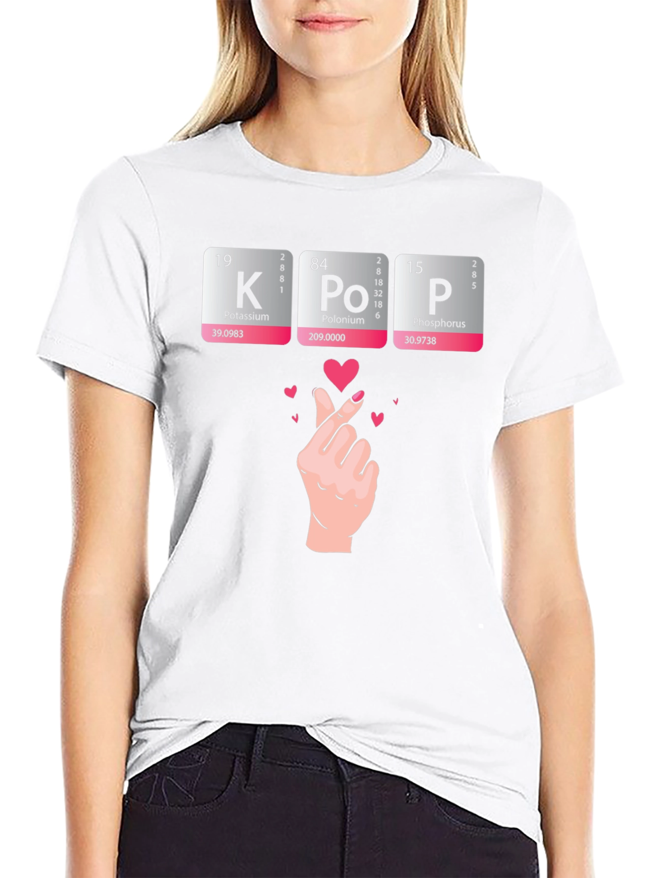 KPOP Periodic Table T-Shirt