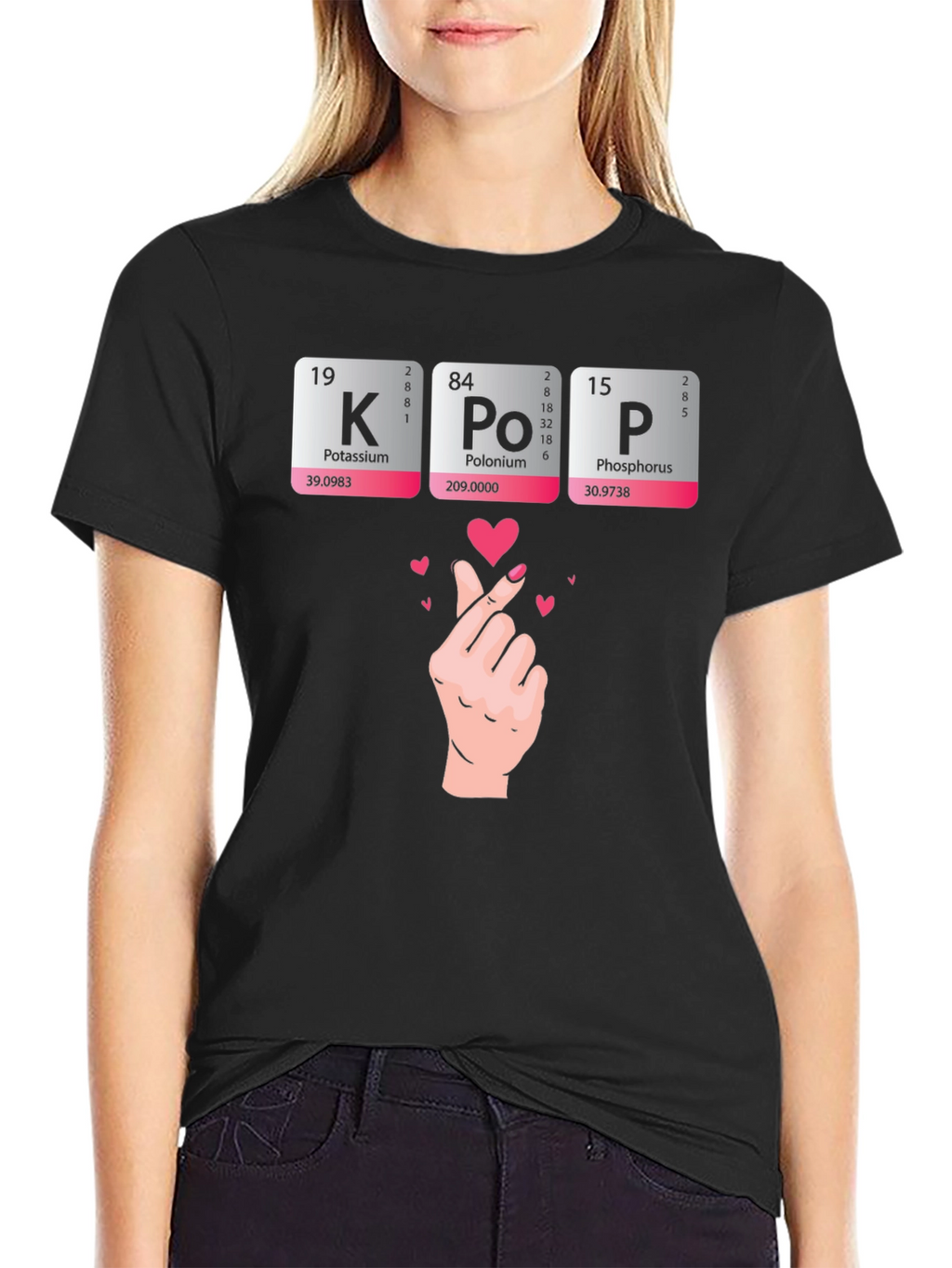 KPOP Periodic Table T-Shirt