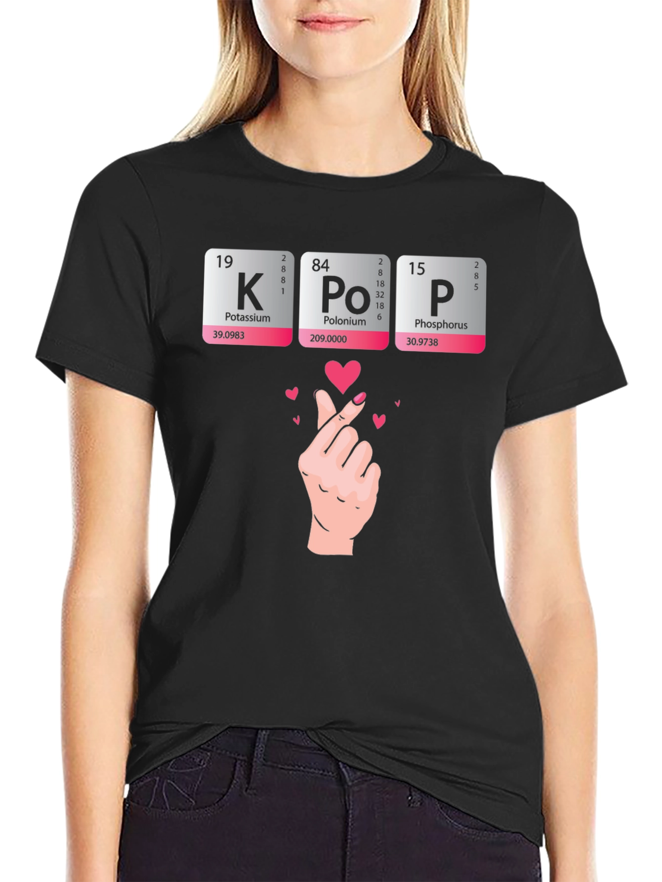 KPOP Periodic Table T-Shirt