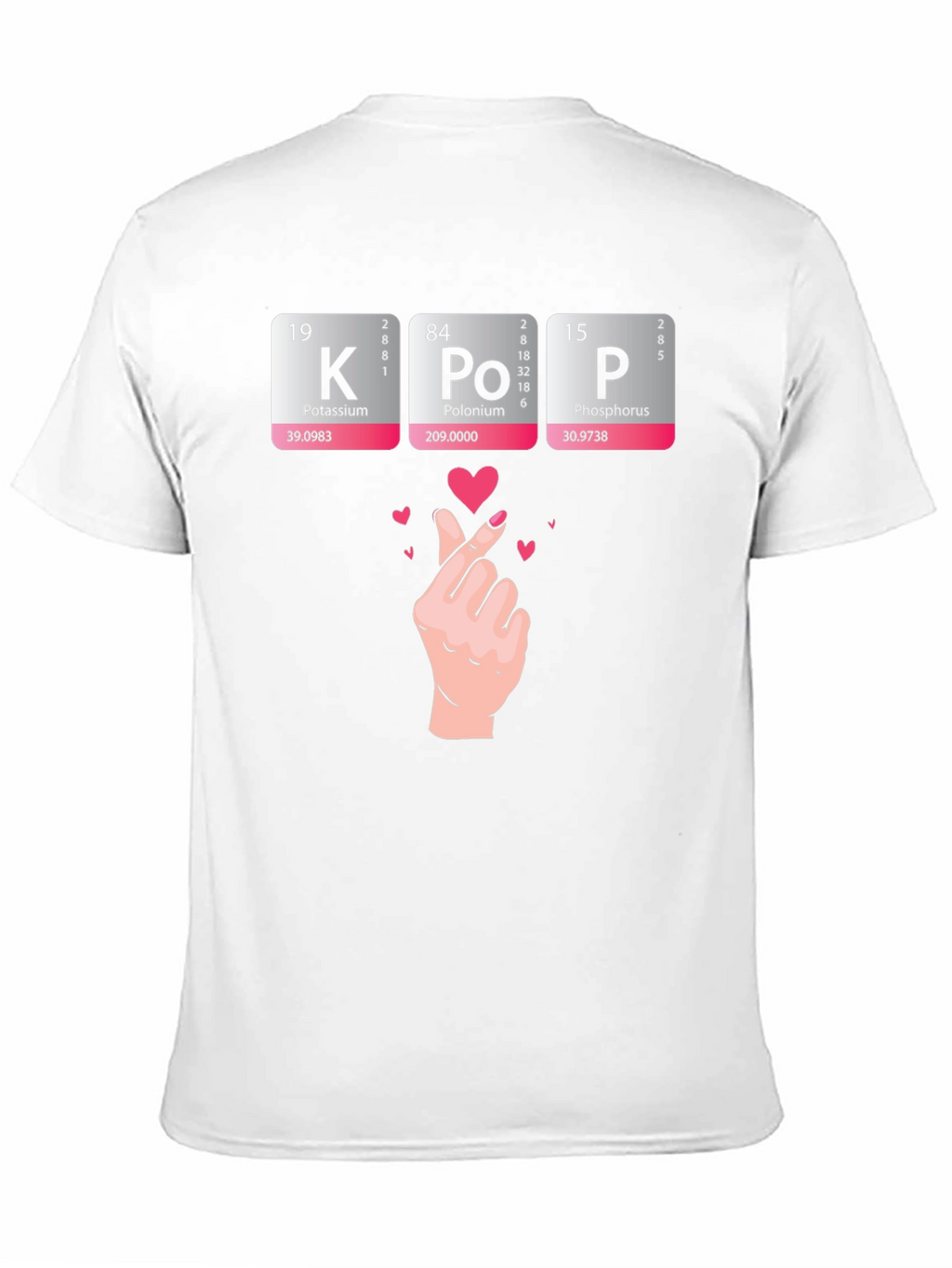 KPOP Periodic Table T-Shirt