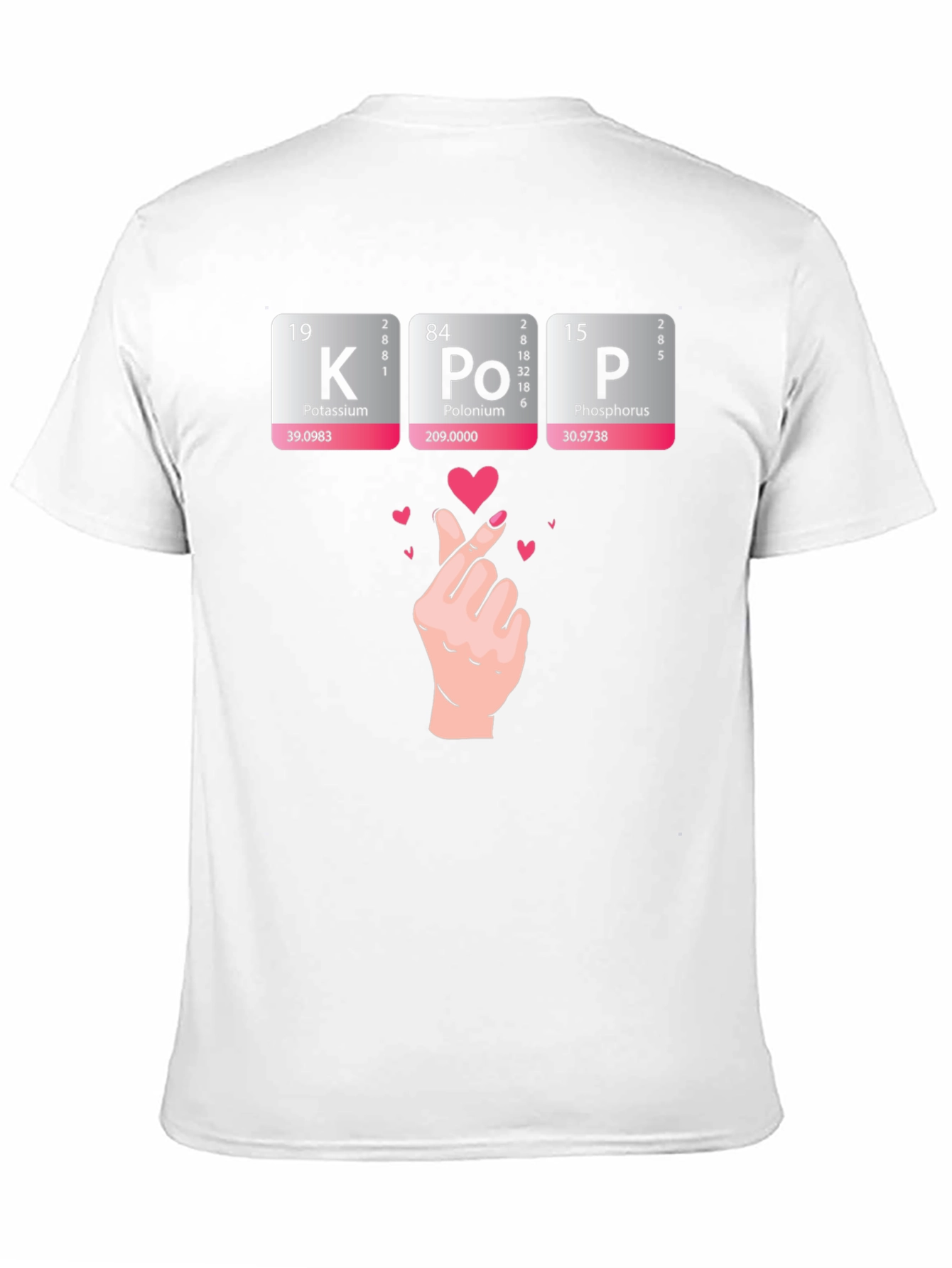 KPOP Periodic Table T-Shirt