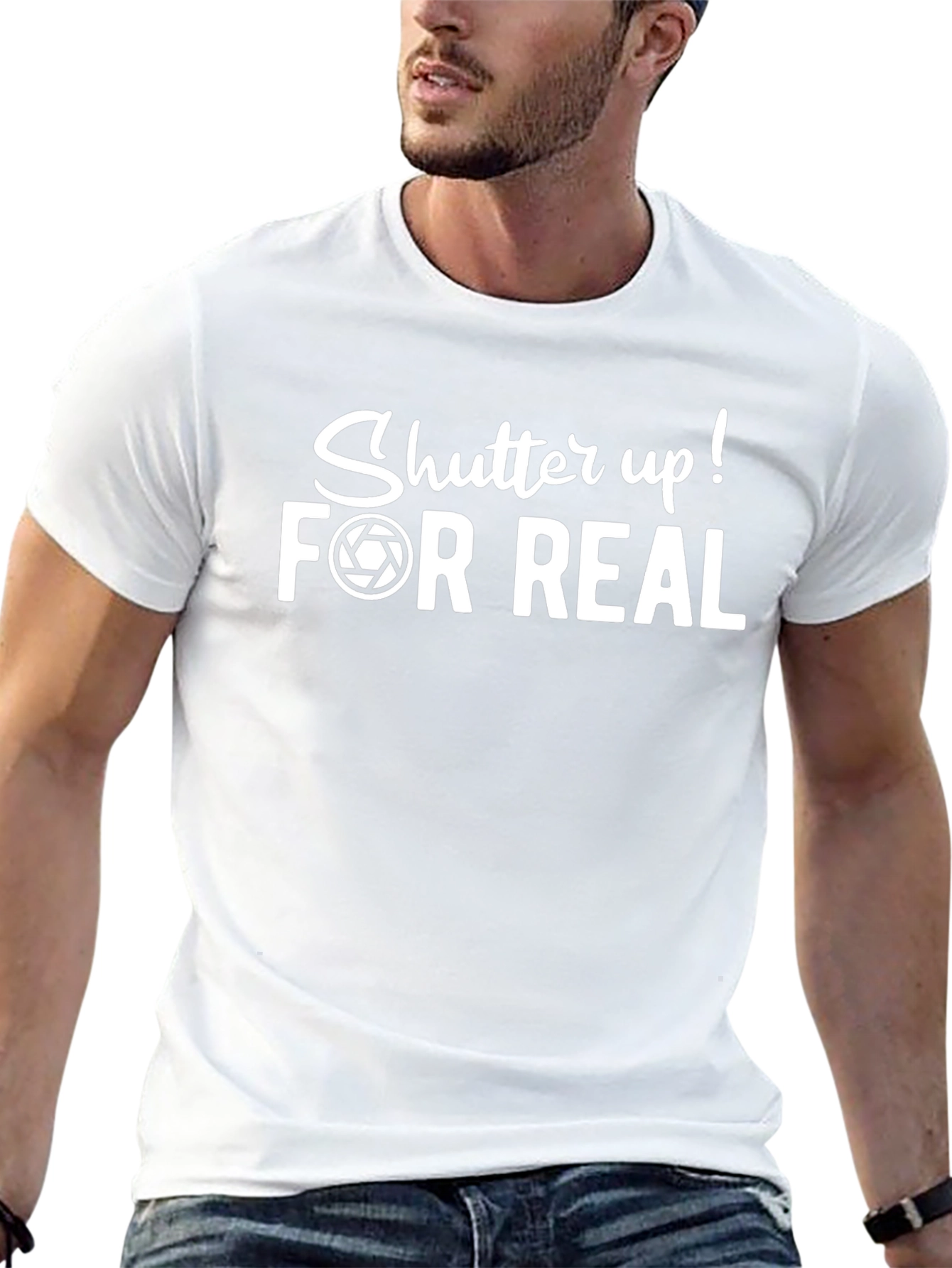 Shutter Up! Funny Photographer T-Shirt