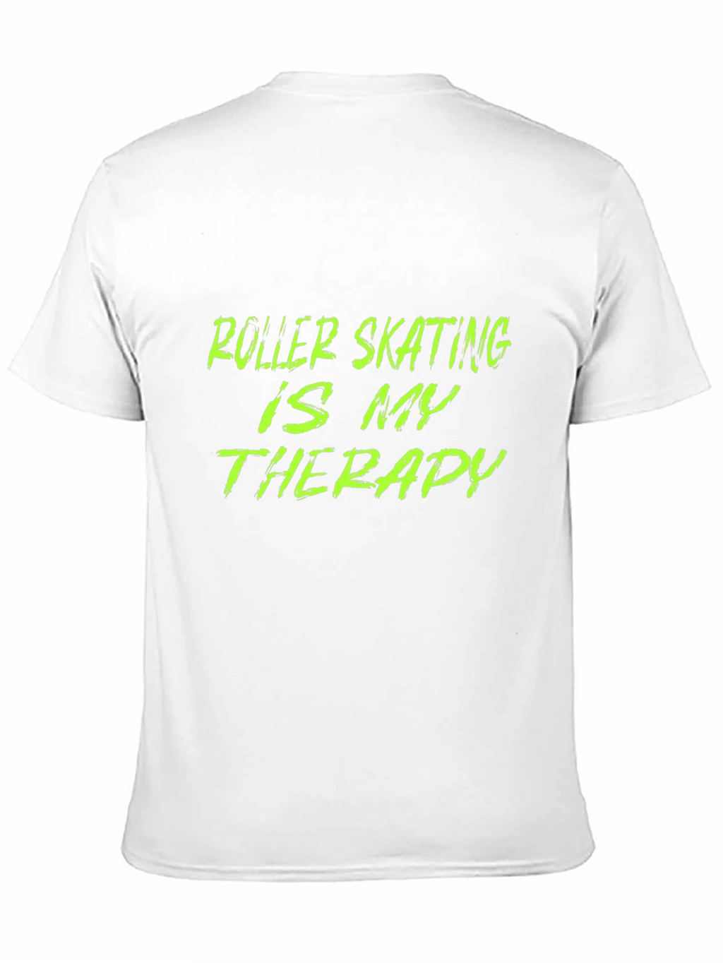 Roller Skating Therapy T-Shirt - Black Graphic Tee