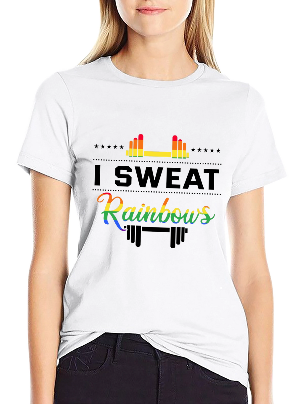 I Sweat Rainbows Graphic T-Shirt