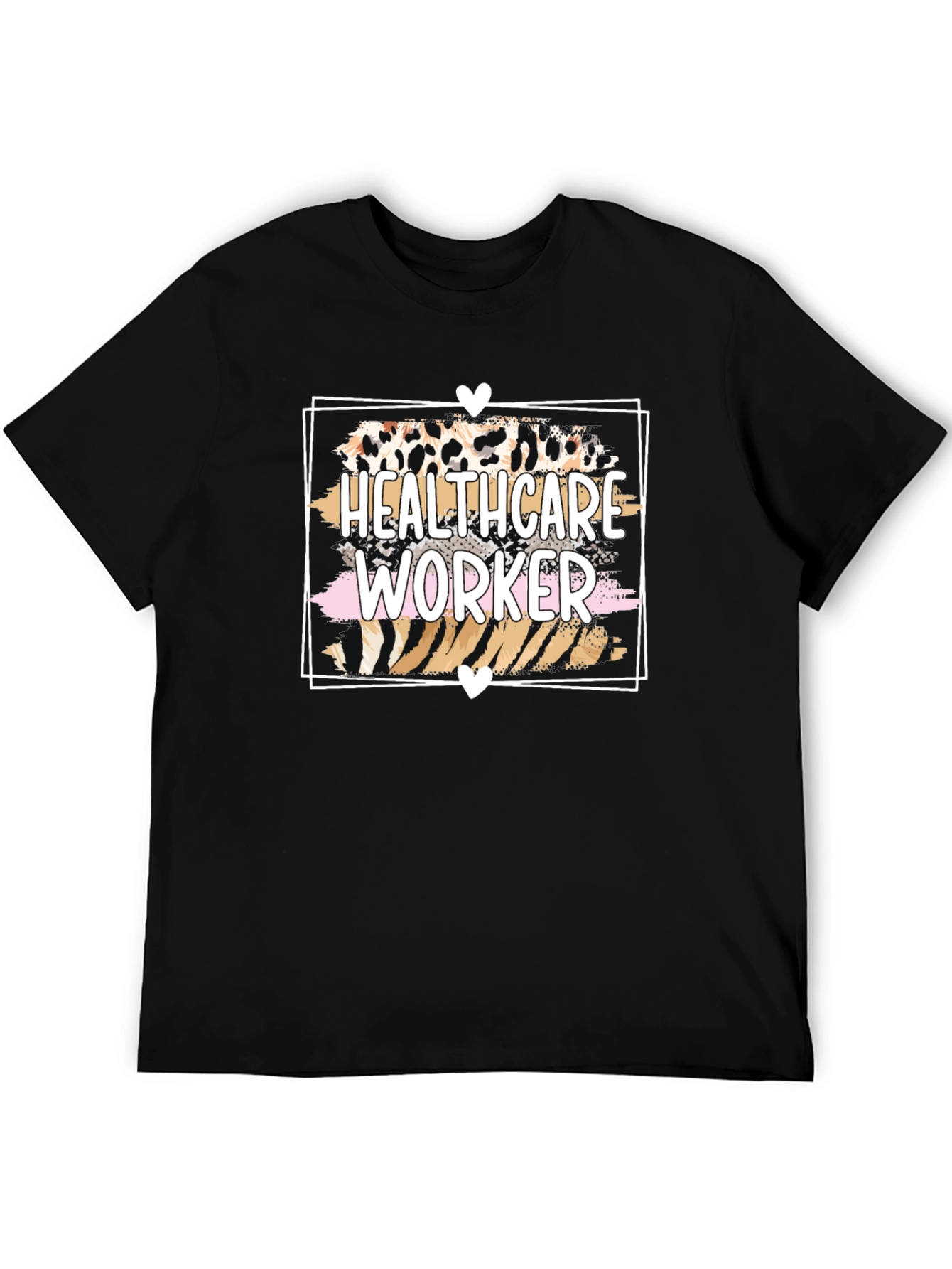 Healthcare Worker Animal Print T-Shirt
