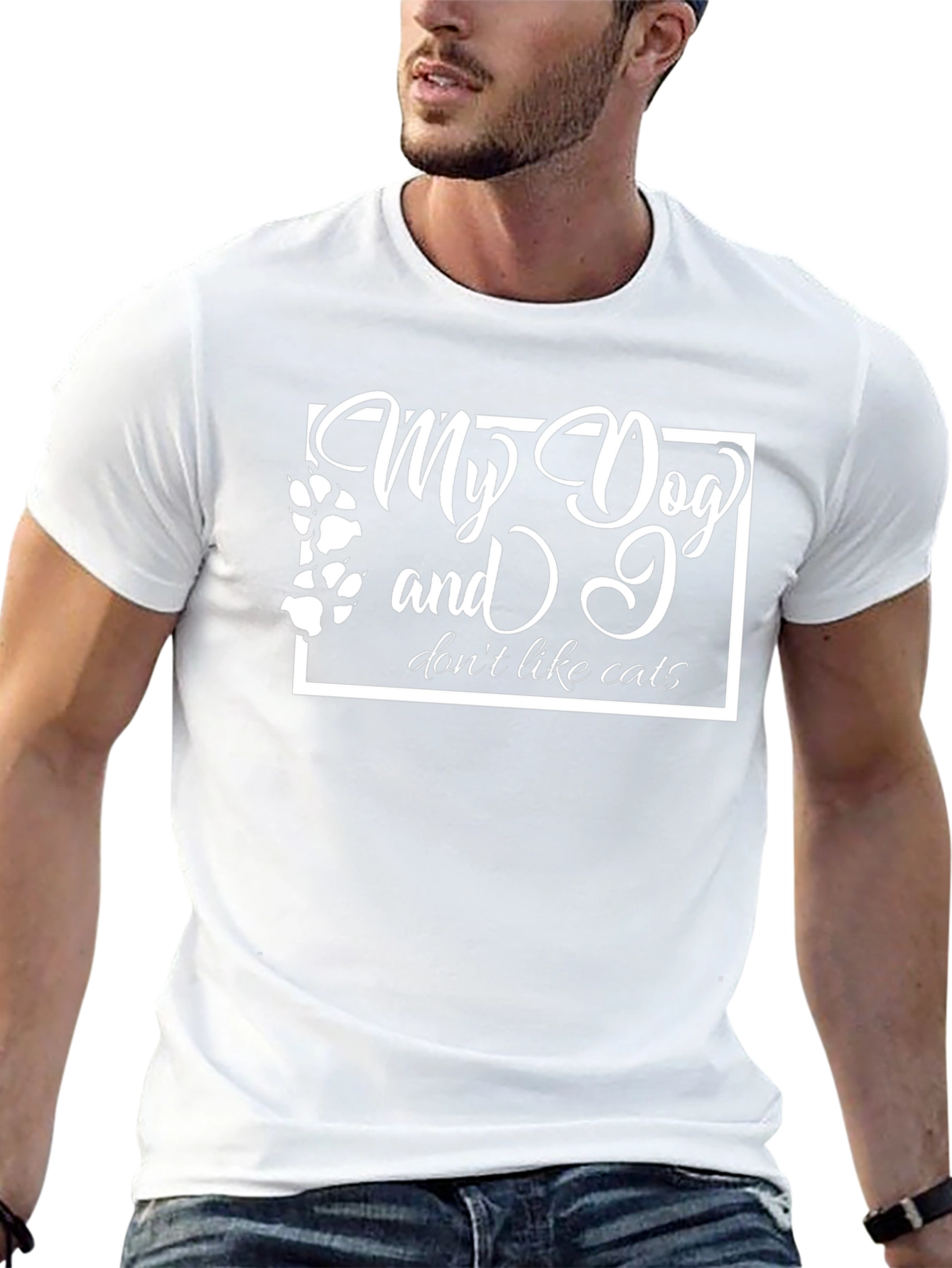 My Dog and I Dont Like Cats T-Shirt