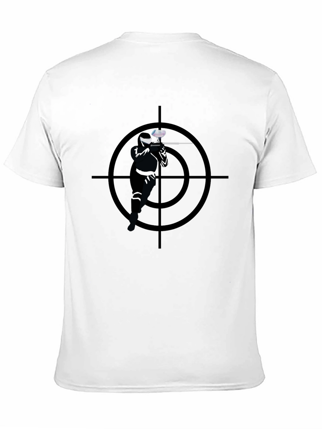 Paintball Target T-Shirt - Sporty Graphic Tee