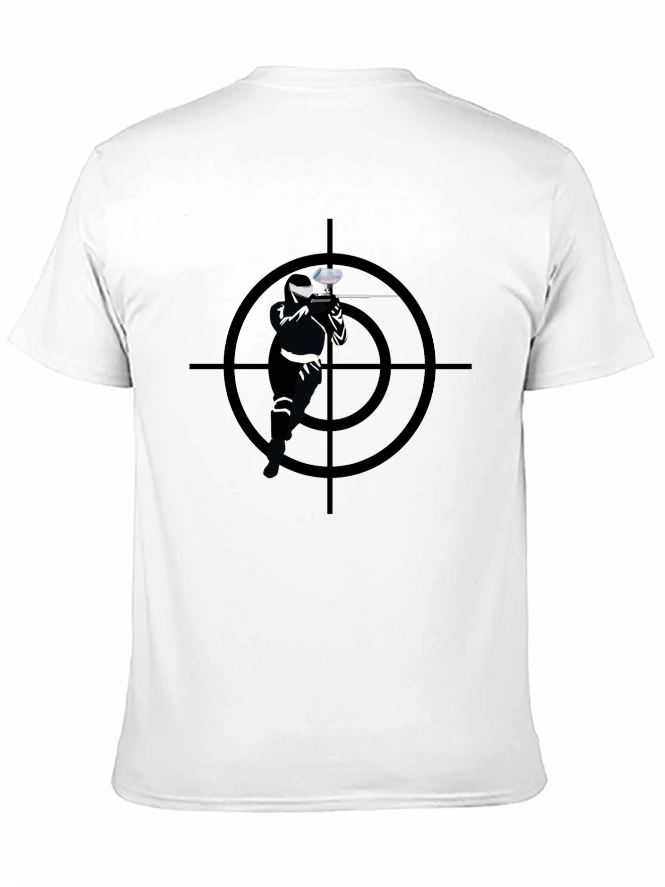 Paintball Target T-Shirt - Sporty Graphic Tee