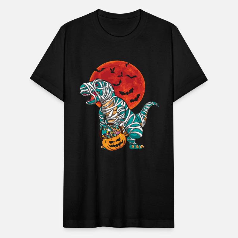 Dinosaur Mummy Pumpkin Lazy Creepy Halloween