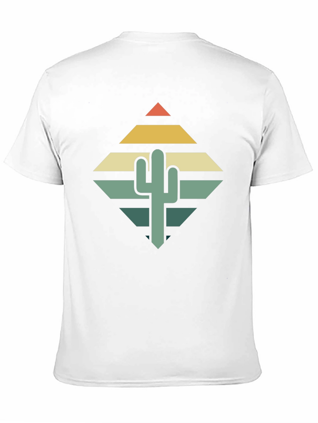 Retro Cactus Graphic Tee - Desert Vibes T-Shirt