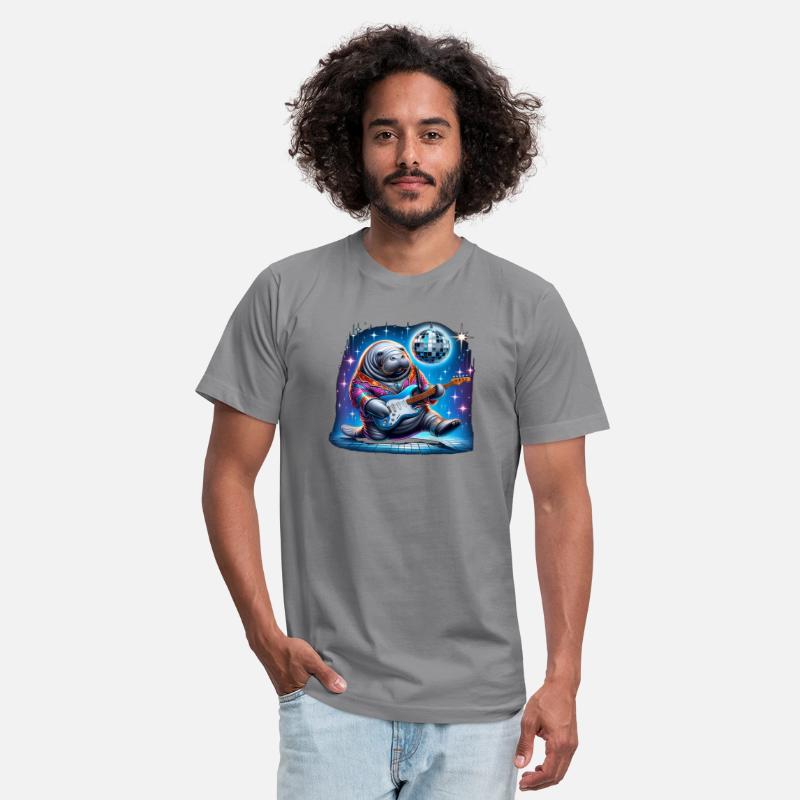 Disco Ball Guitar Manatee