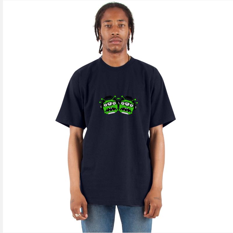 DJ Alien Extraterrestrial Party Monster Team Crew