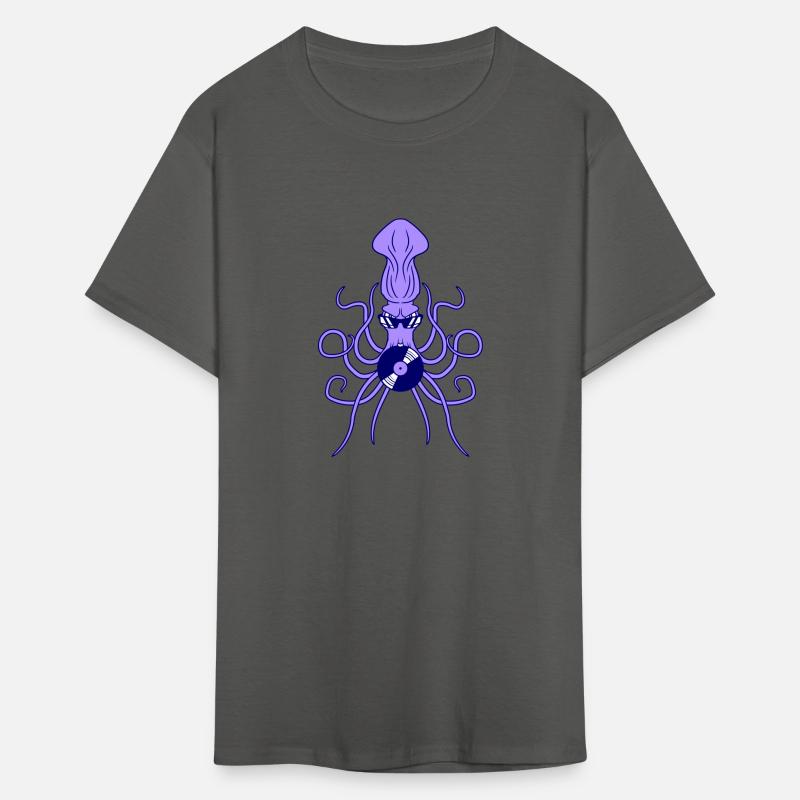 DJ Octopus Kraken Giant Squid Music Record Party