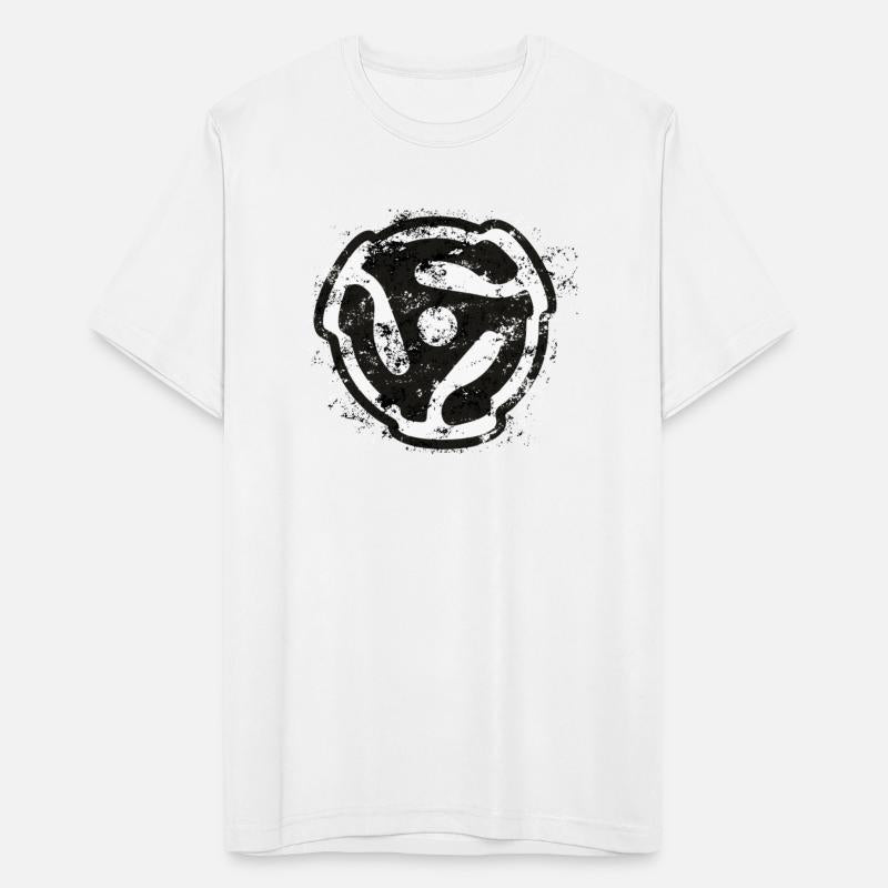 DJ Vinyl Design 45 rpm Record Adaptor (Outline)