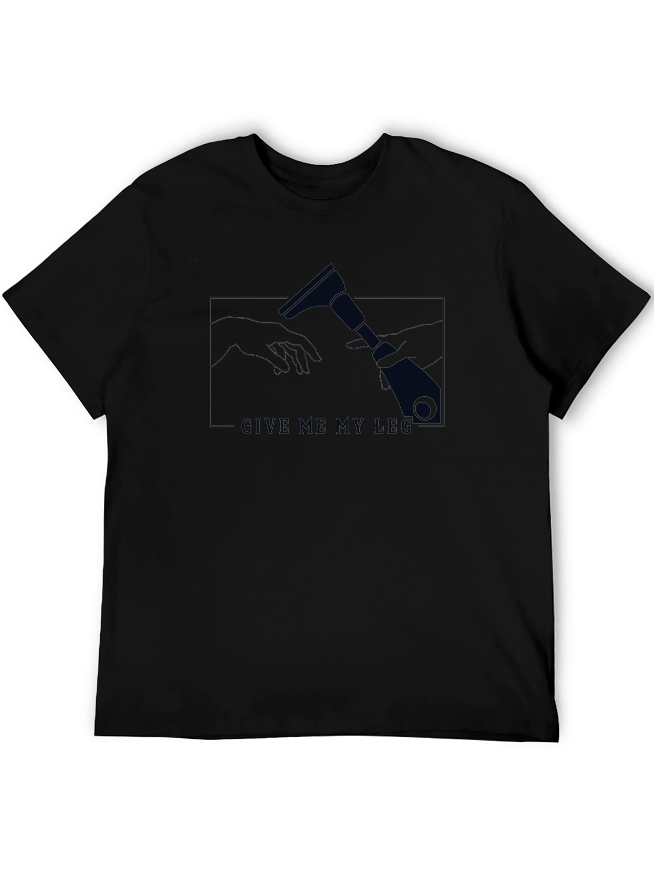 Give Me My Leg T-Shirt - Funny Amputee Design