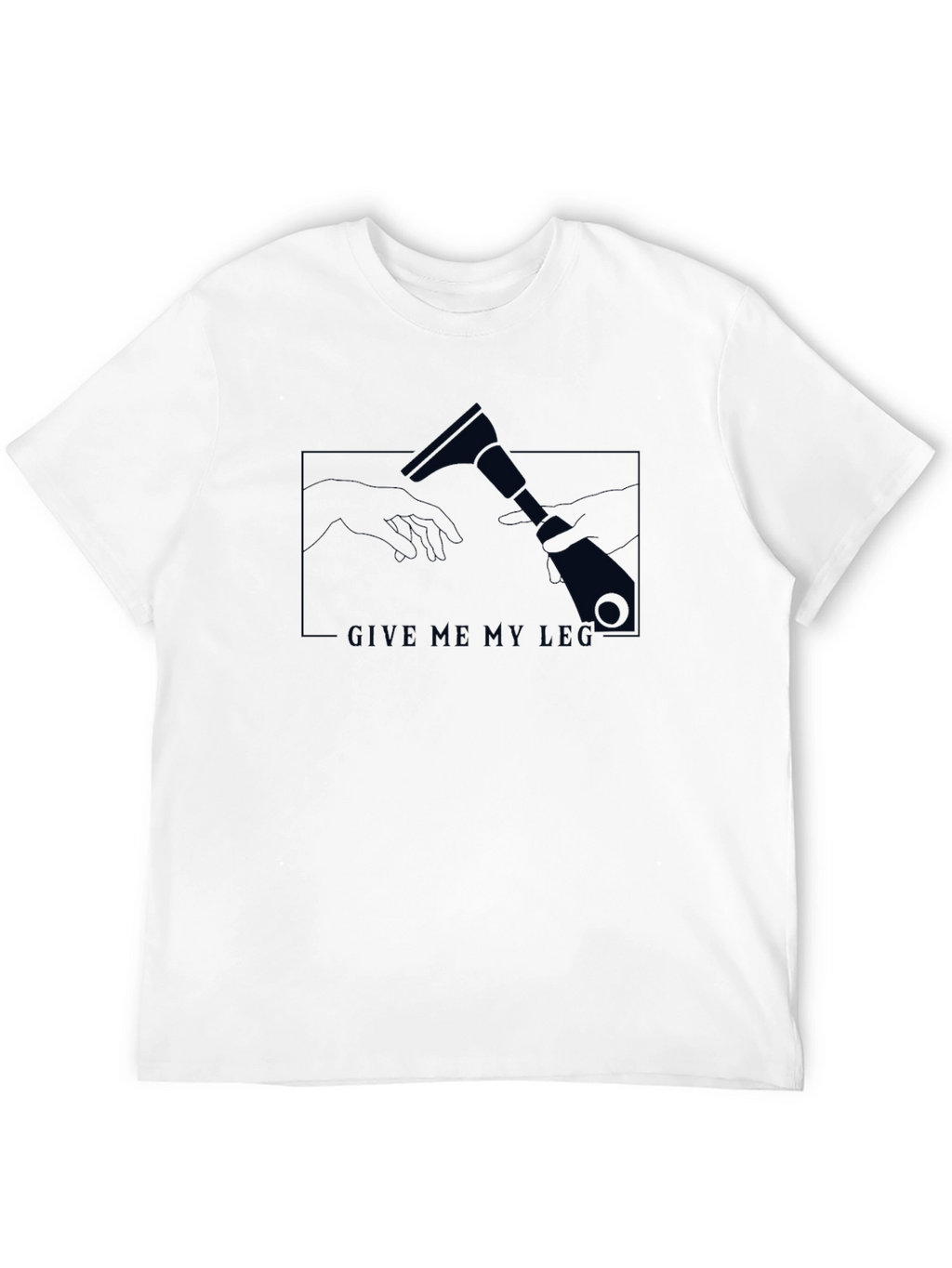 Give Me My Leg T-Shirt - Funny Amputee Design