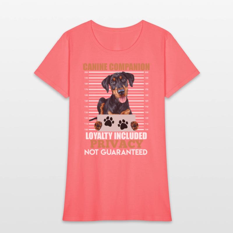 Doberman Owners CANINE COMPANION Funny