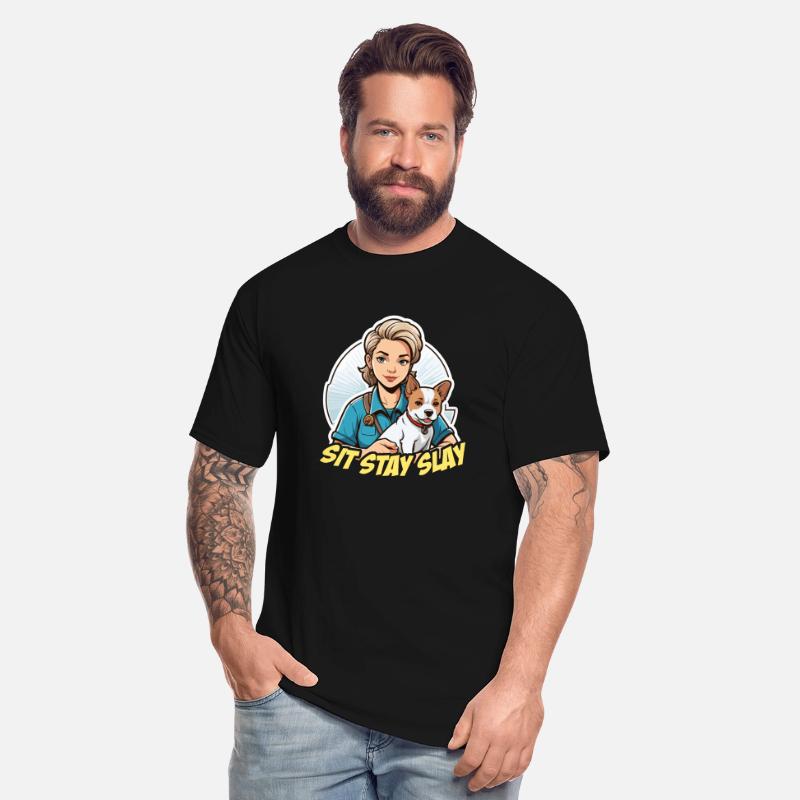 Dog Trainer Sit Stay Slay Loves Agility Training