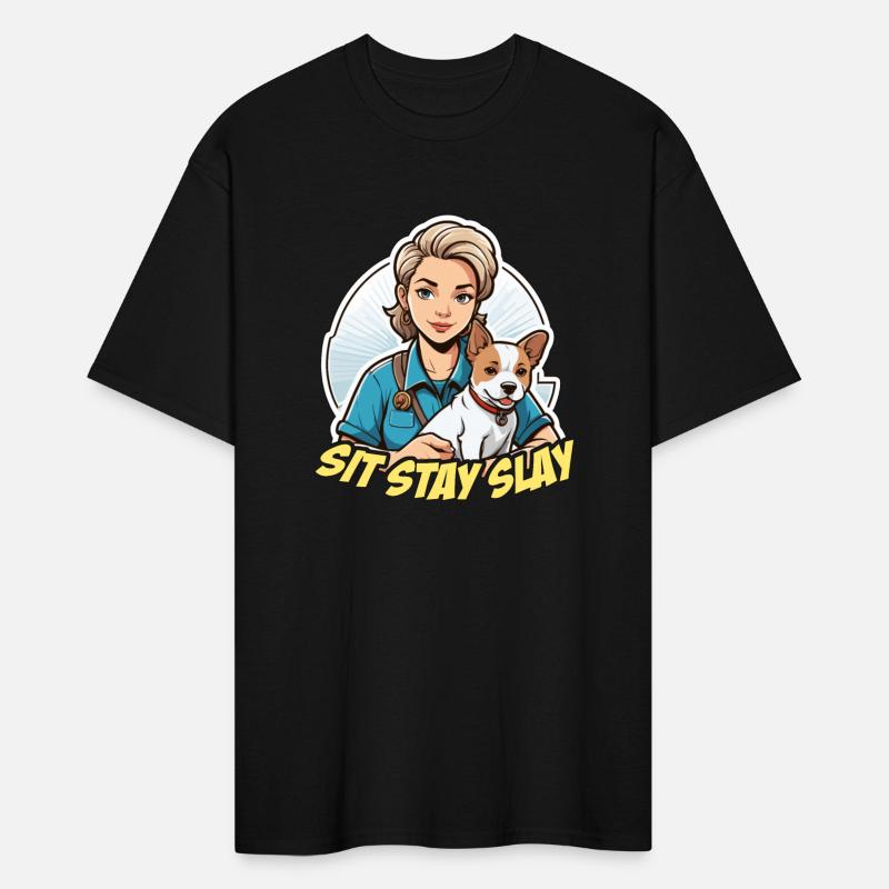 Dog Trainer Sit Stay Slay Loves Agility Training