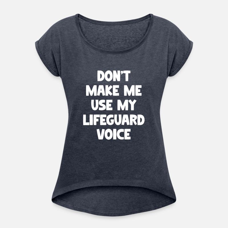 Don't Make Me Use My Life Guard Voice Funny