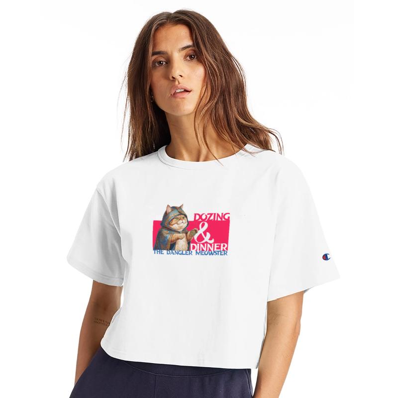 Dozing & Dinner Dungeon Meowster - Funny Cat