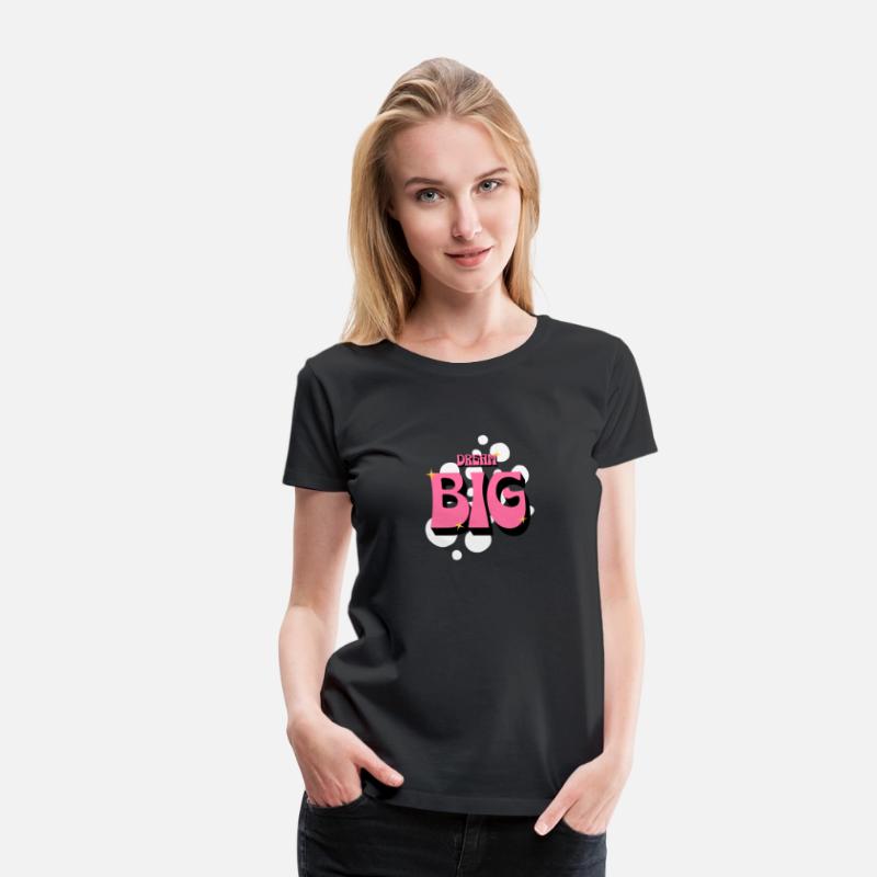 Dream Big Positive Affirmations Pink Women
