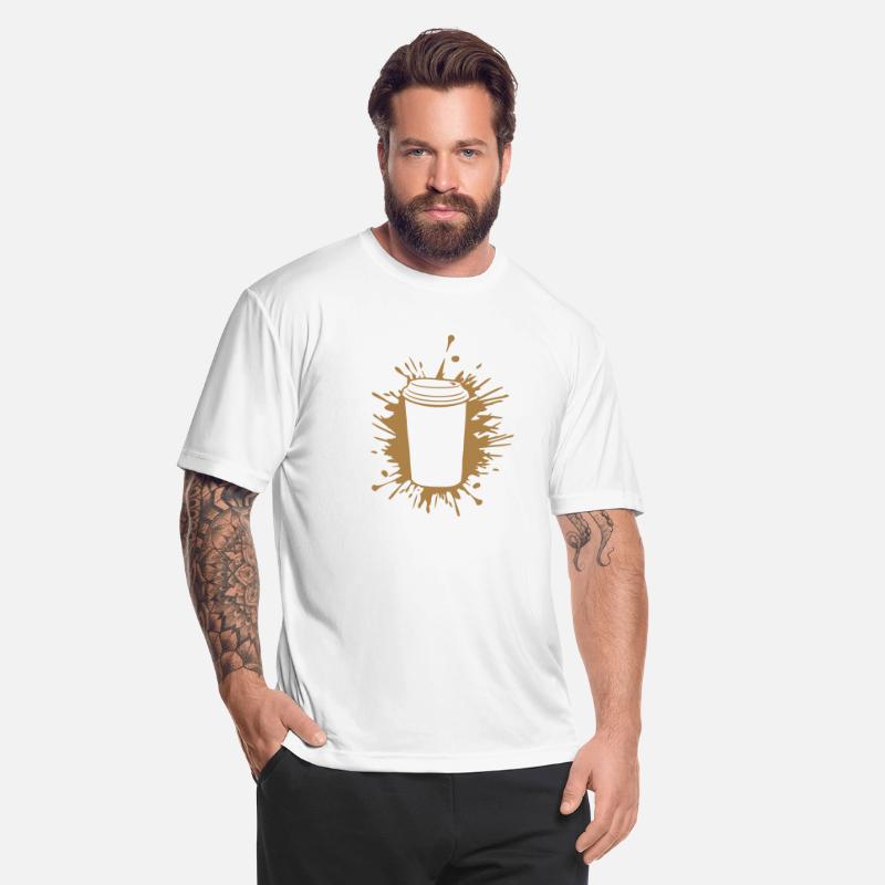 drop color blob coffee