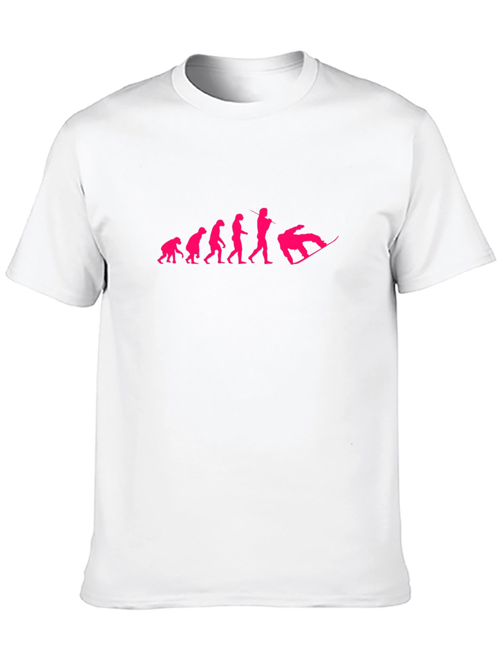 Evolution of Snowboarding T-Shirt - Black