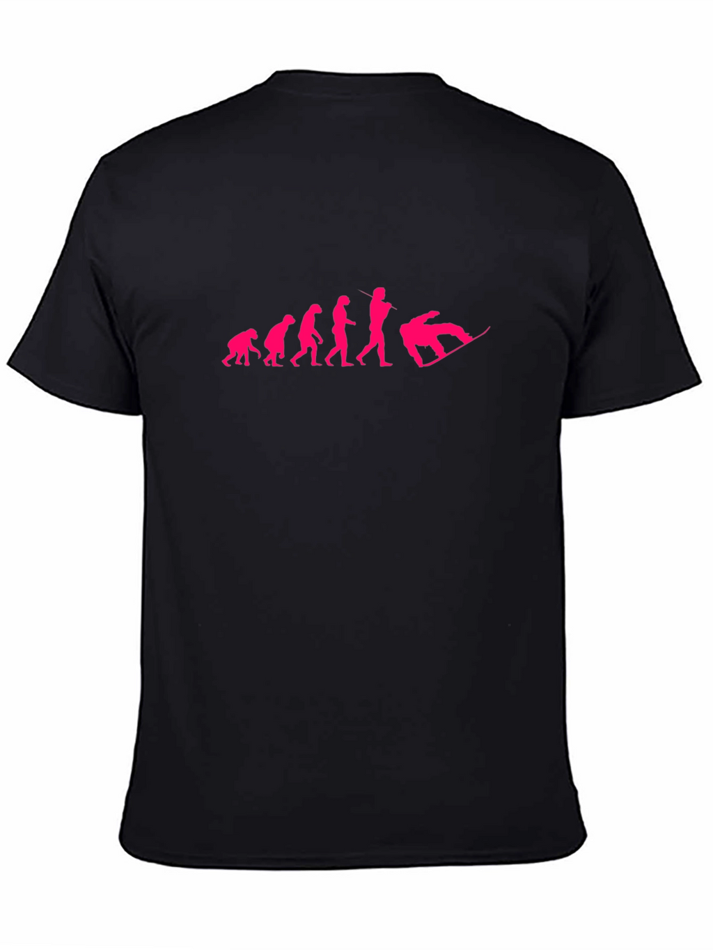 Evolution of Snowboarding T-Shirt - Black