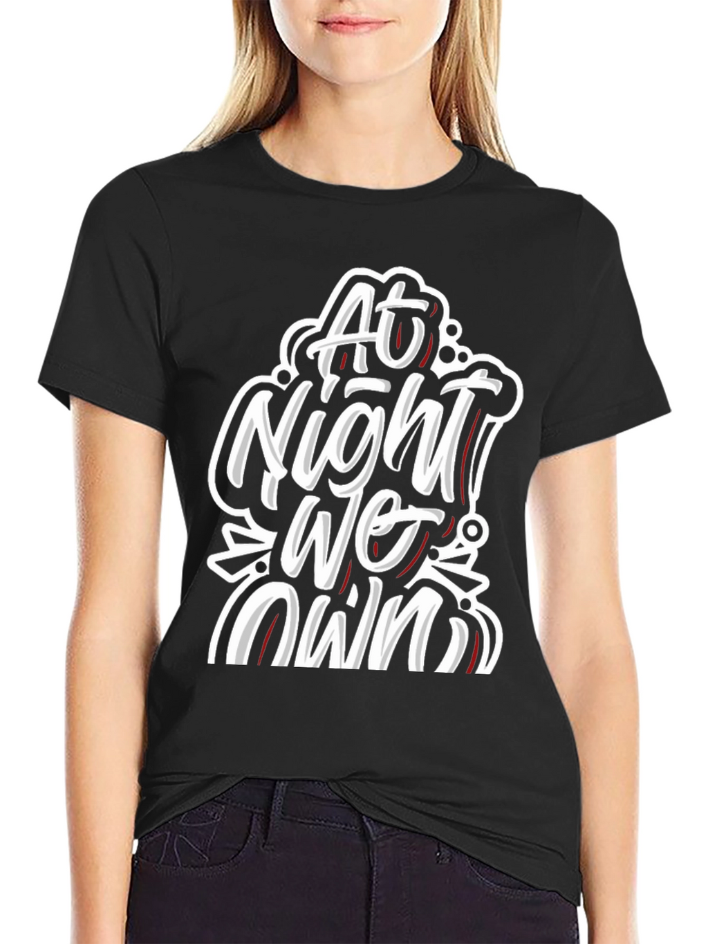 At Night We Own Graphic Tee