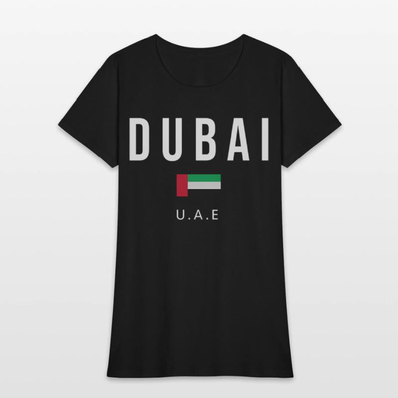 Dubai United Arab Emirates Flag Uea