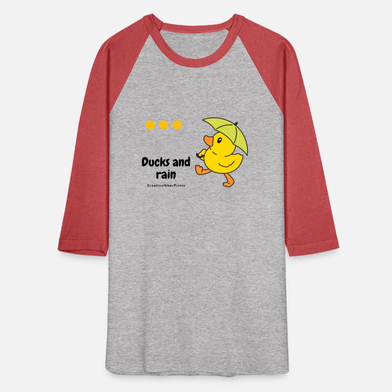ducks and rain