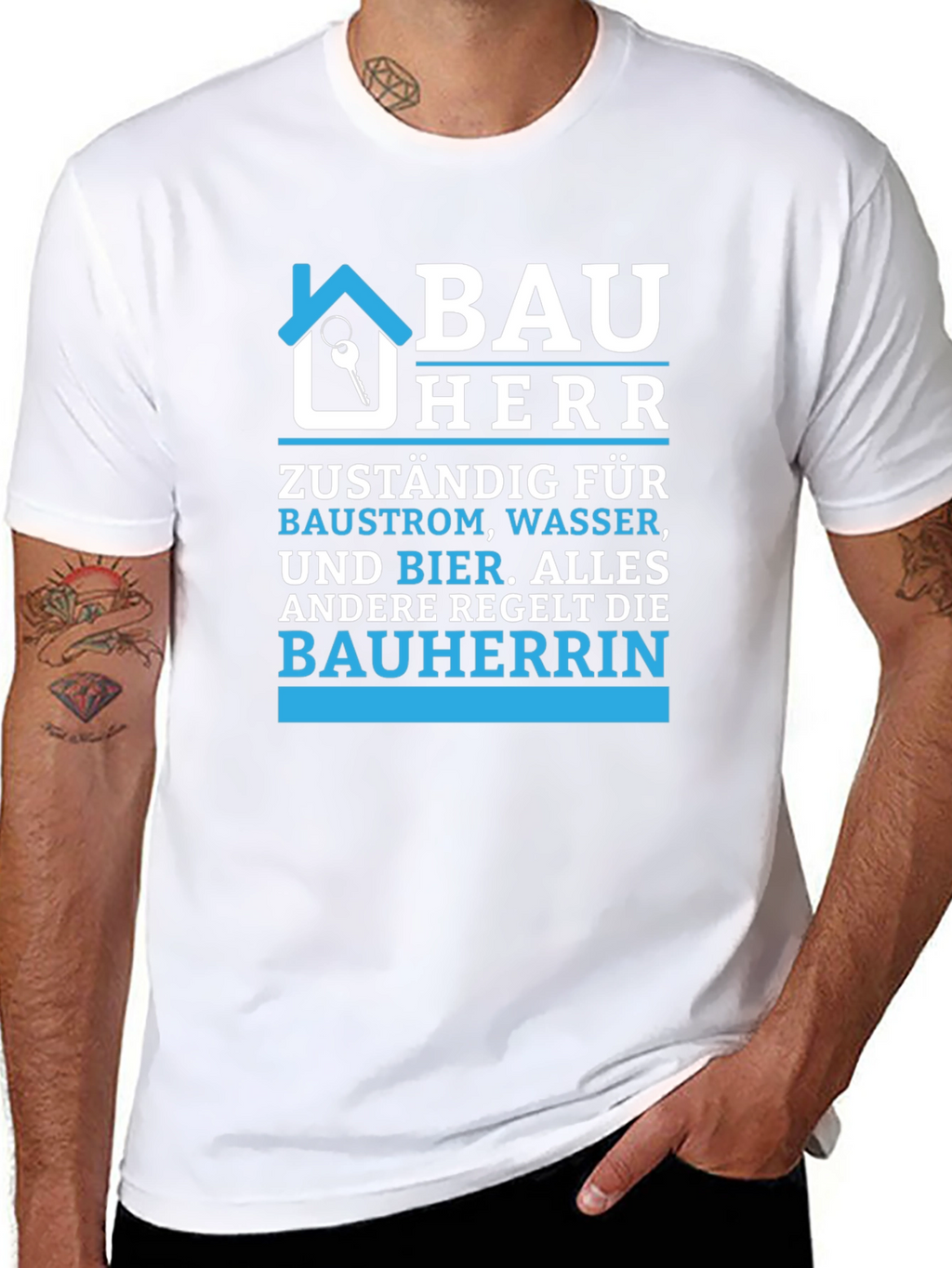 Bauherr Funny Building Owner T-Shirt