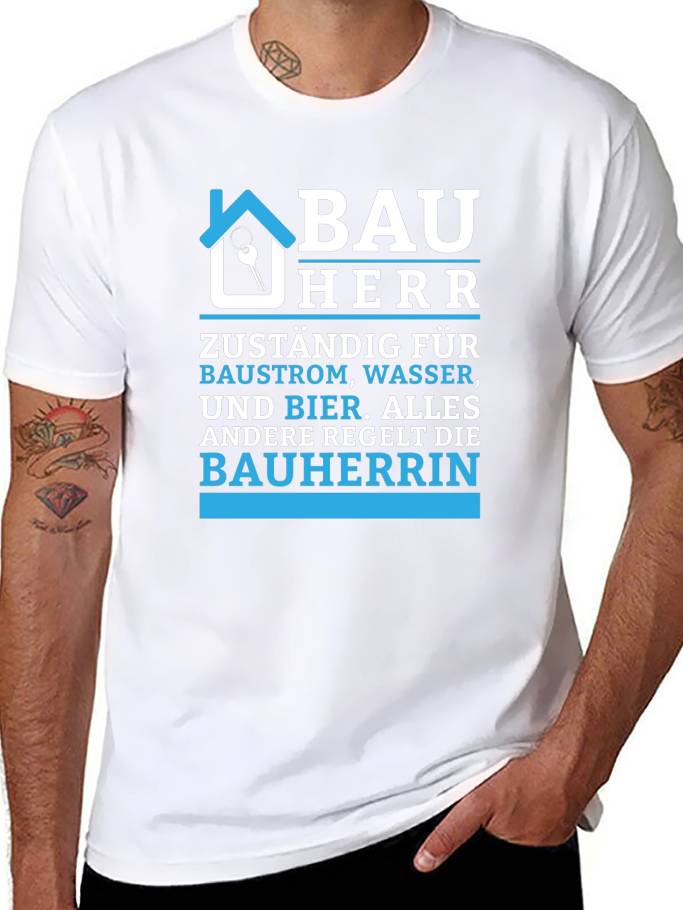 Bauherr Funny Building Owner T-Shirt