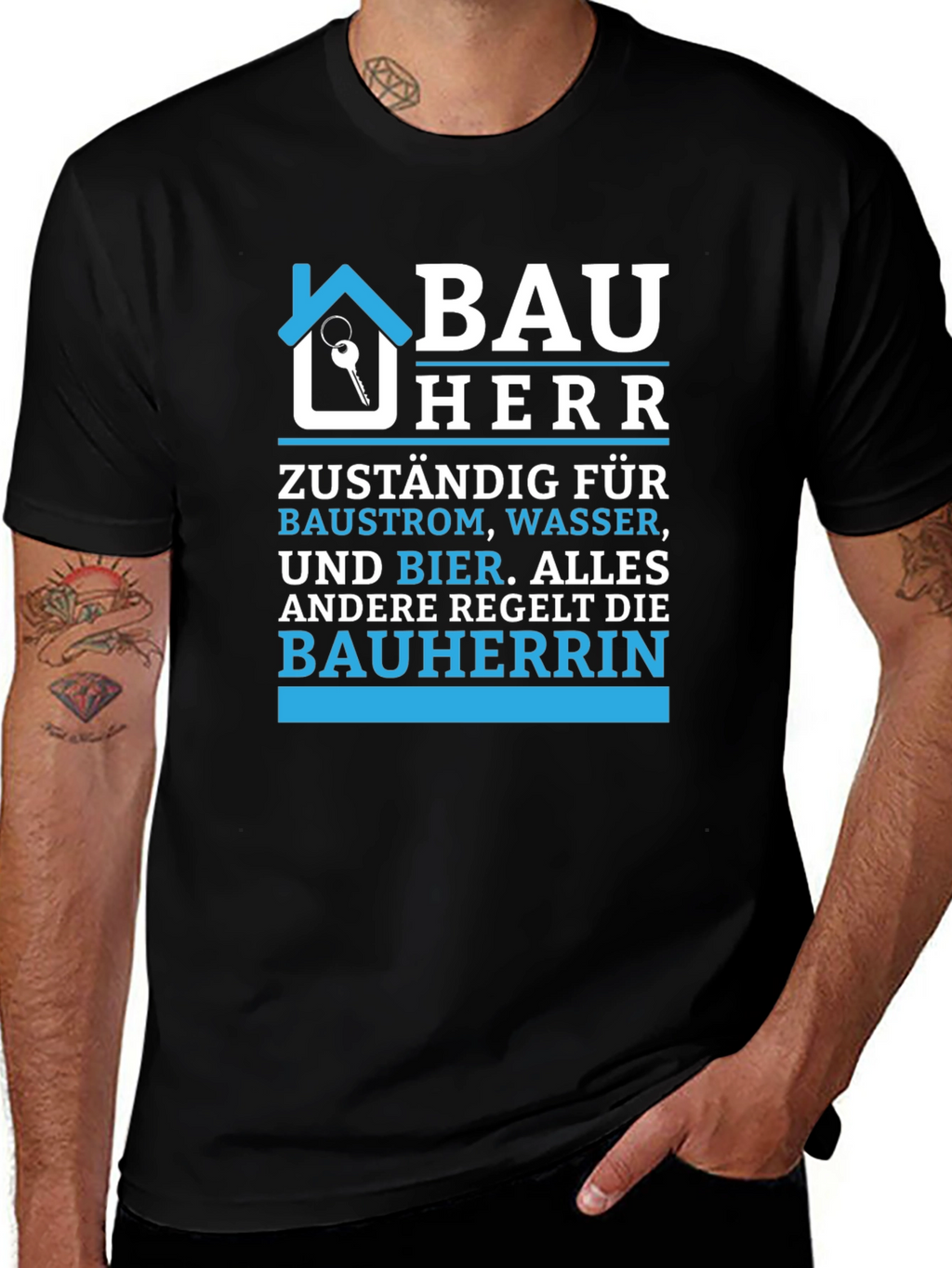 Bauherr Funny Building Owner T-Shirt