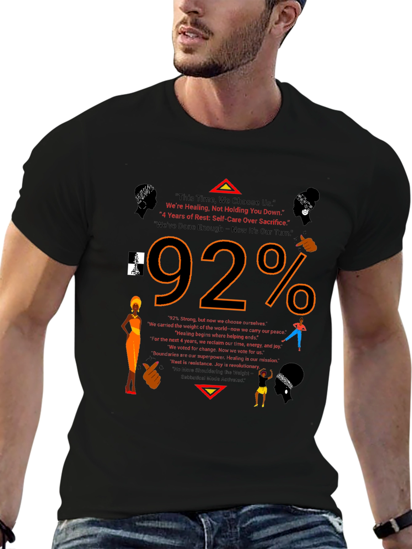 92% This Time We Choose Us Graphic Tee