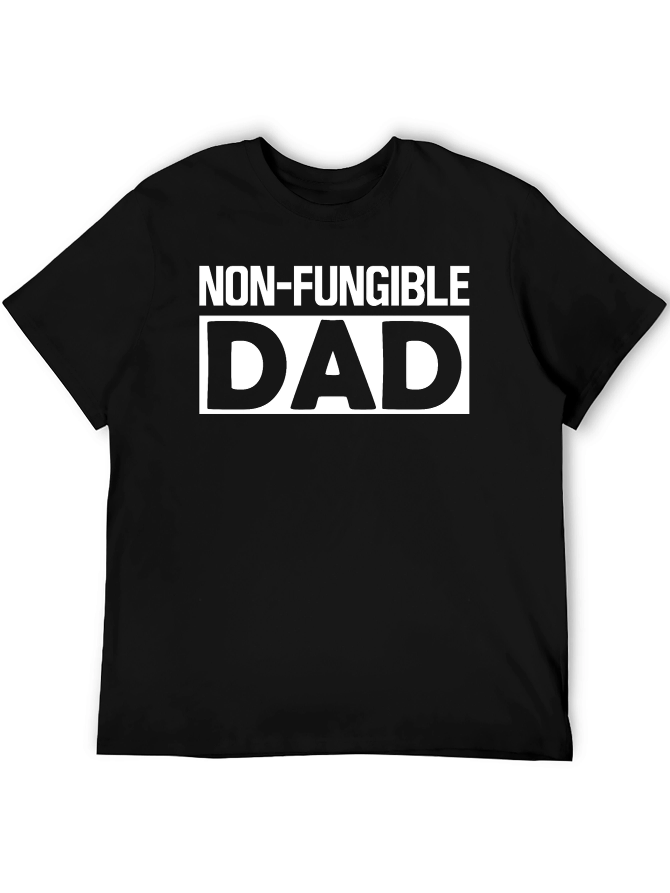 Non-Fungible Dad Black T-Shirt