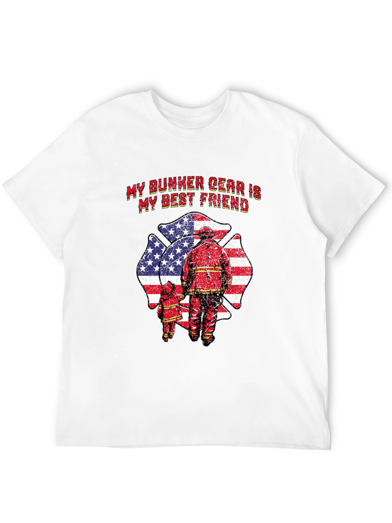 Firefighter Bunker Gear T-Shirt