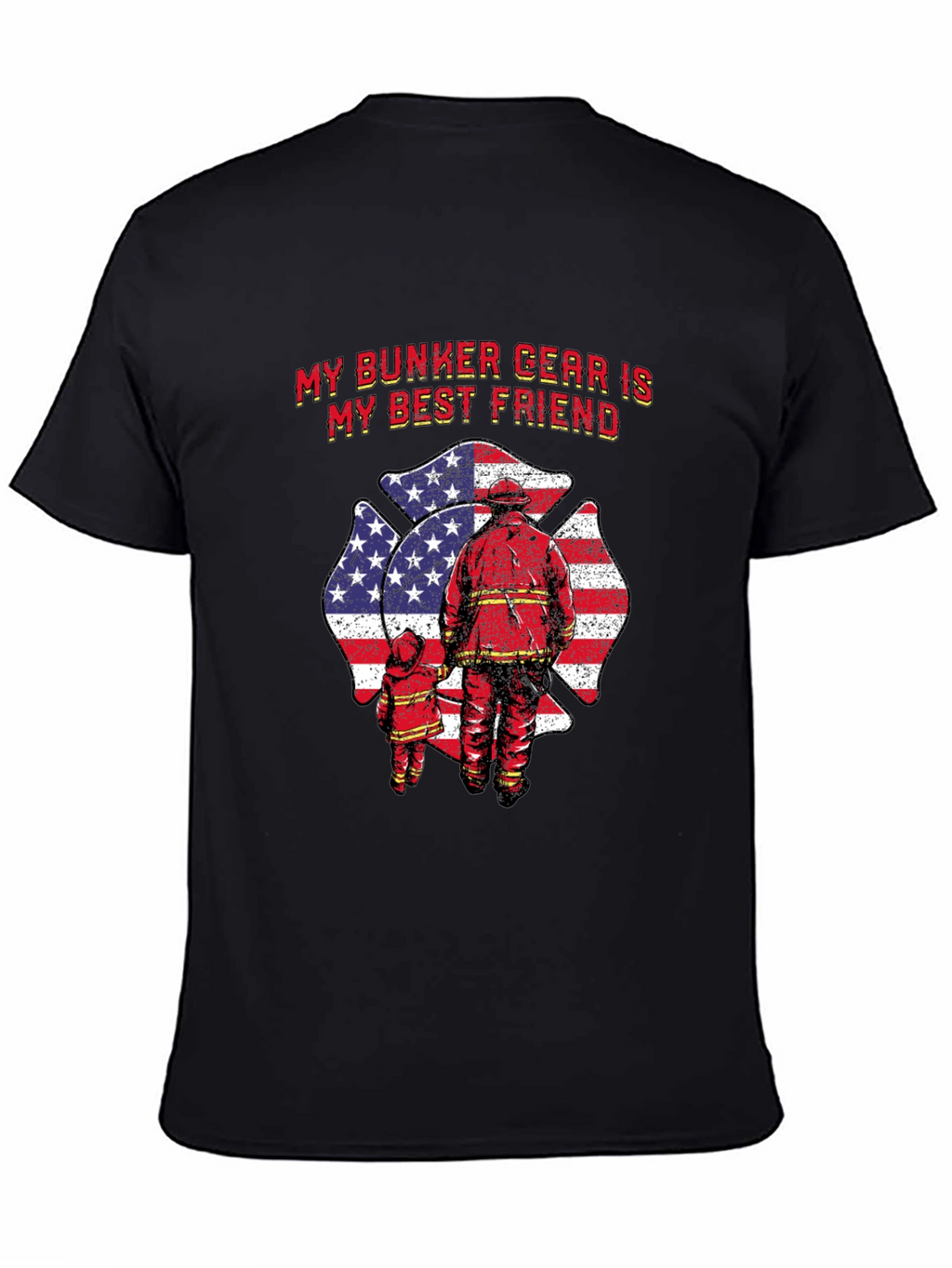 Firefighter Bunker Gear T-Shirt
