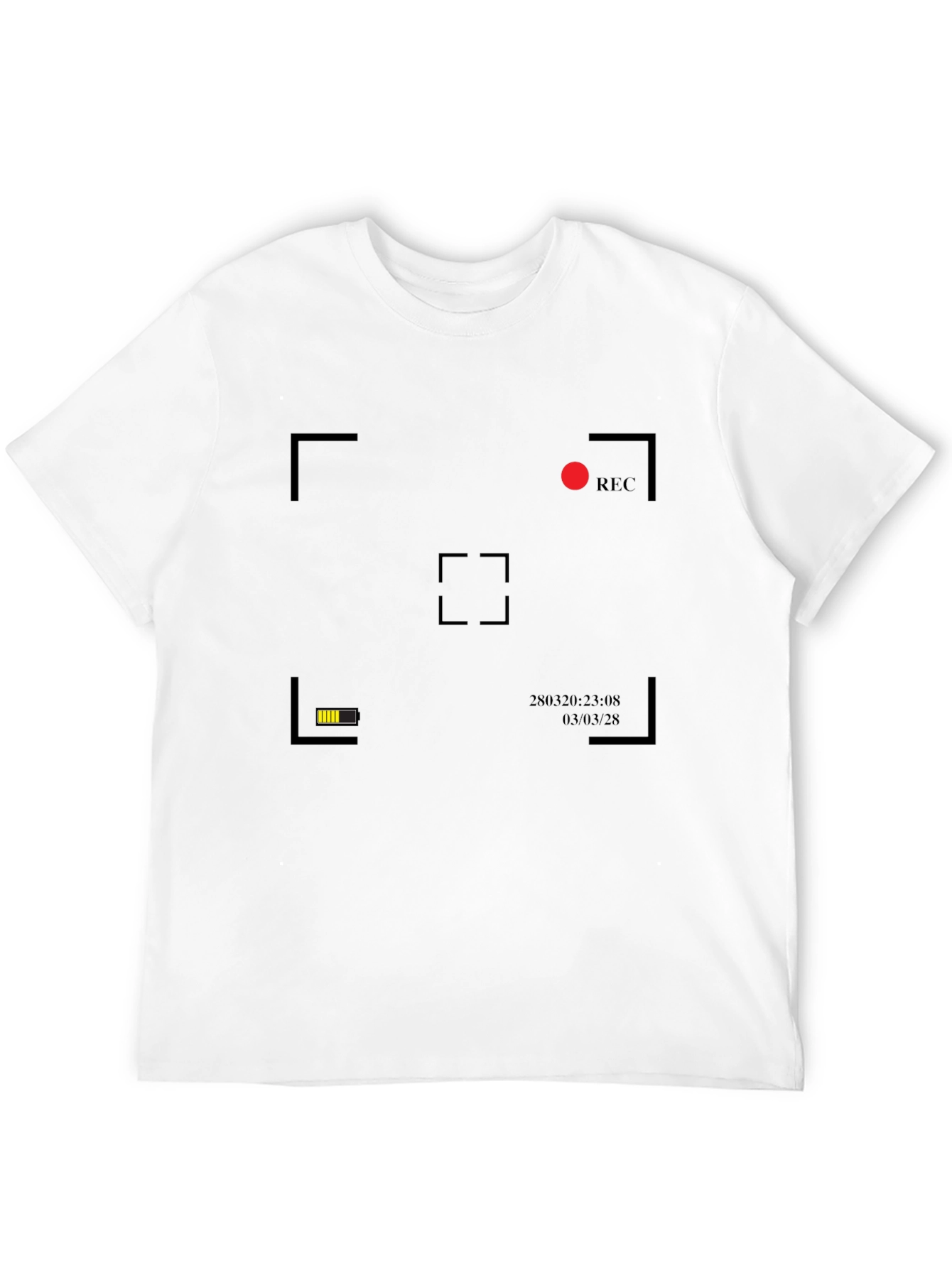 Retro Camera Recording T-Shirt