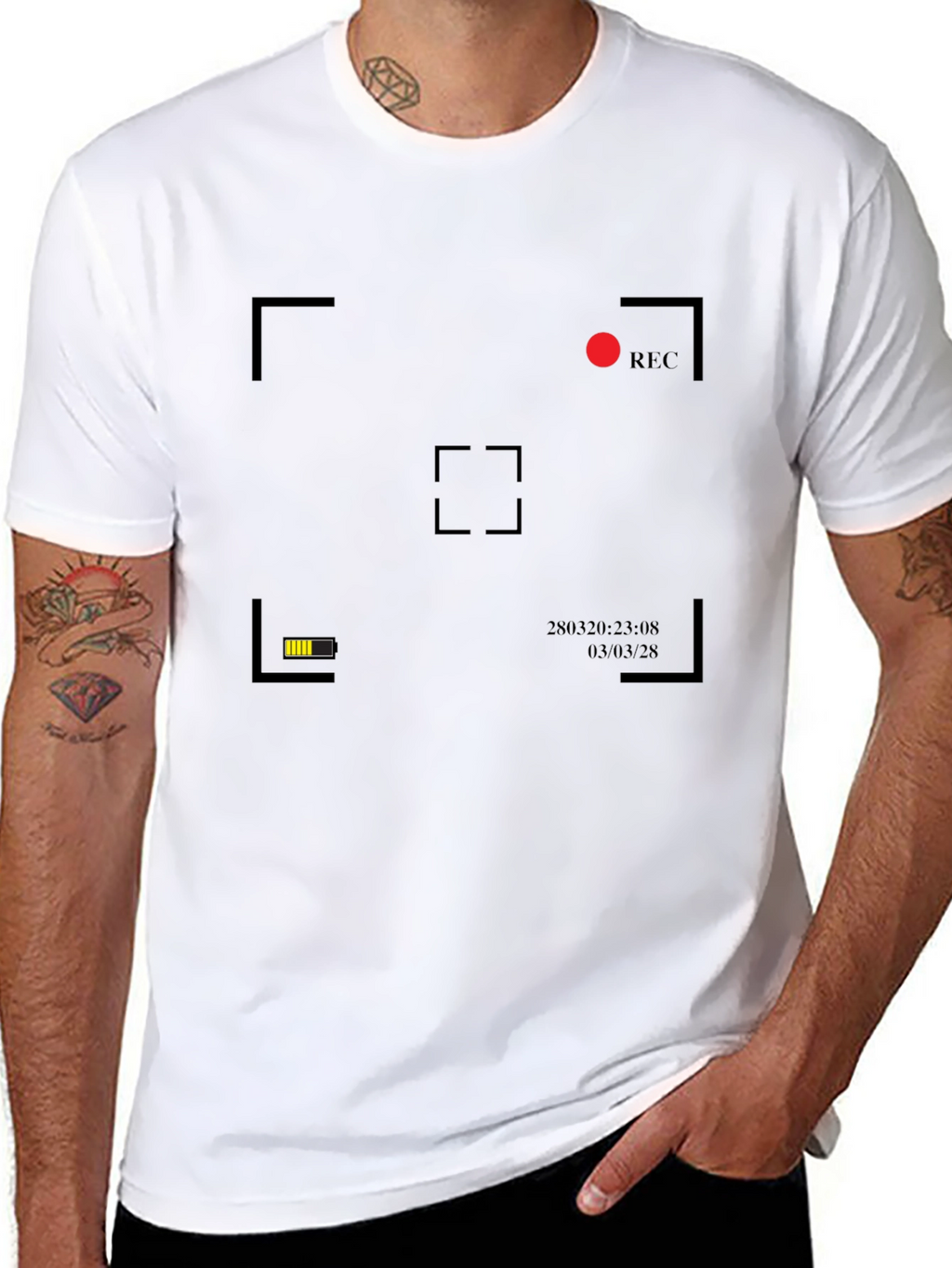 Retro Camera Recording T-Shirt