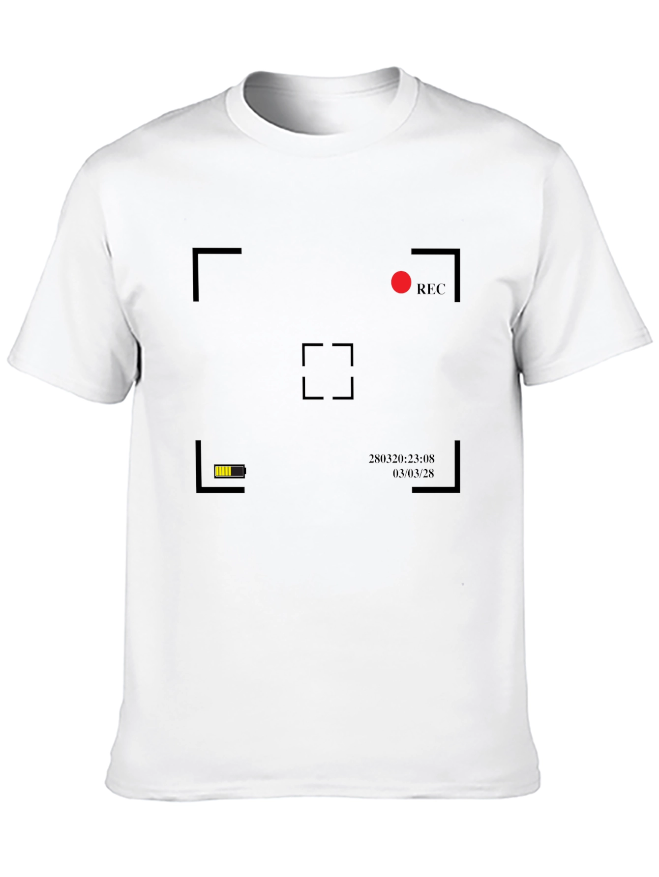 Retro Camera Recording T-Shirt