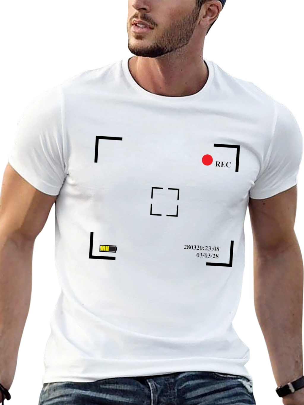 Retro Camera Recording T-Shirt