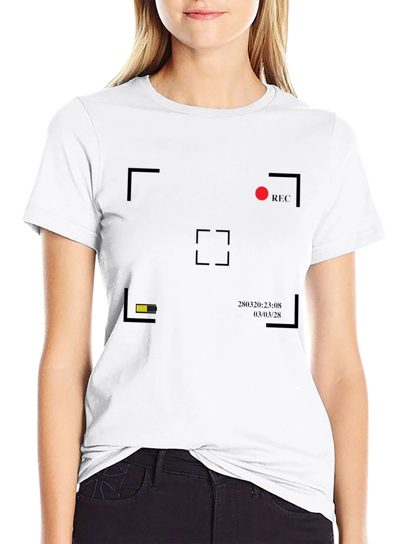 Retro Camera Recording T-Shirt