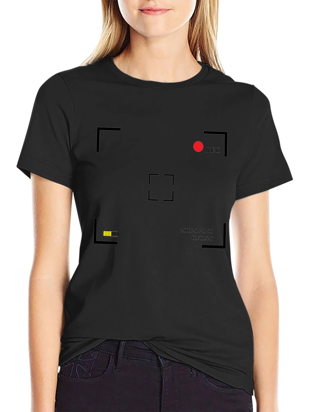 Retro Camera Recording T-Shirt
