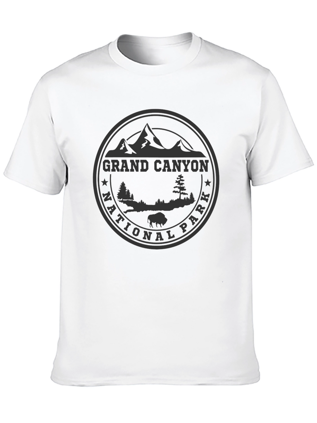 Grand Canyon National Park Black Graphic Tee