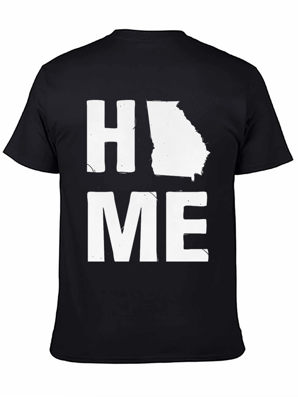 Georgia State Home Graphic T-Shirt