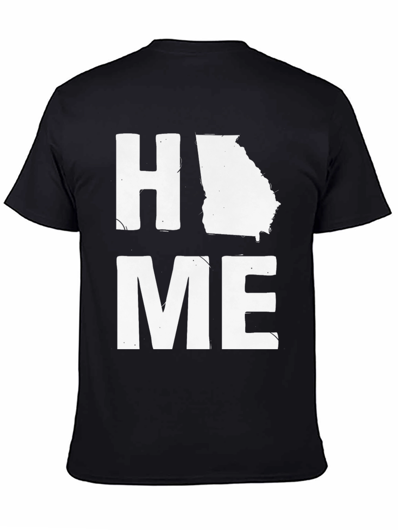 Georgia State Home Graphic T-Shirt