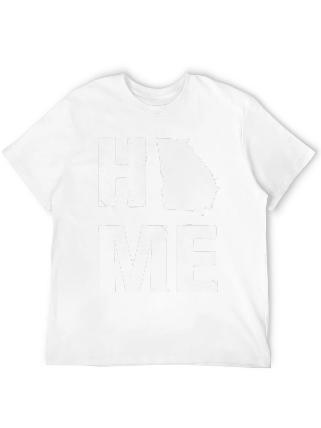 Georgia State Home Graphic T-Shirt